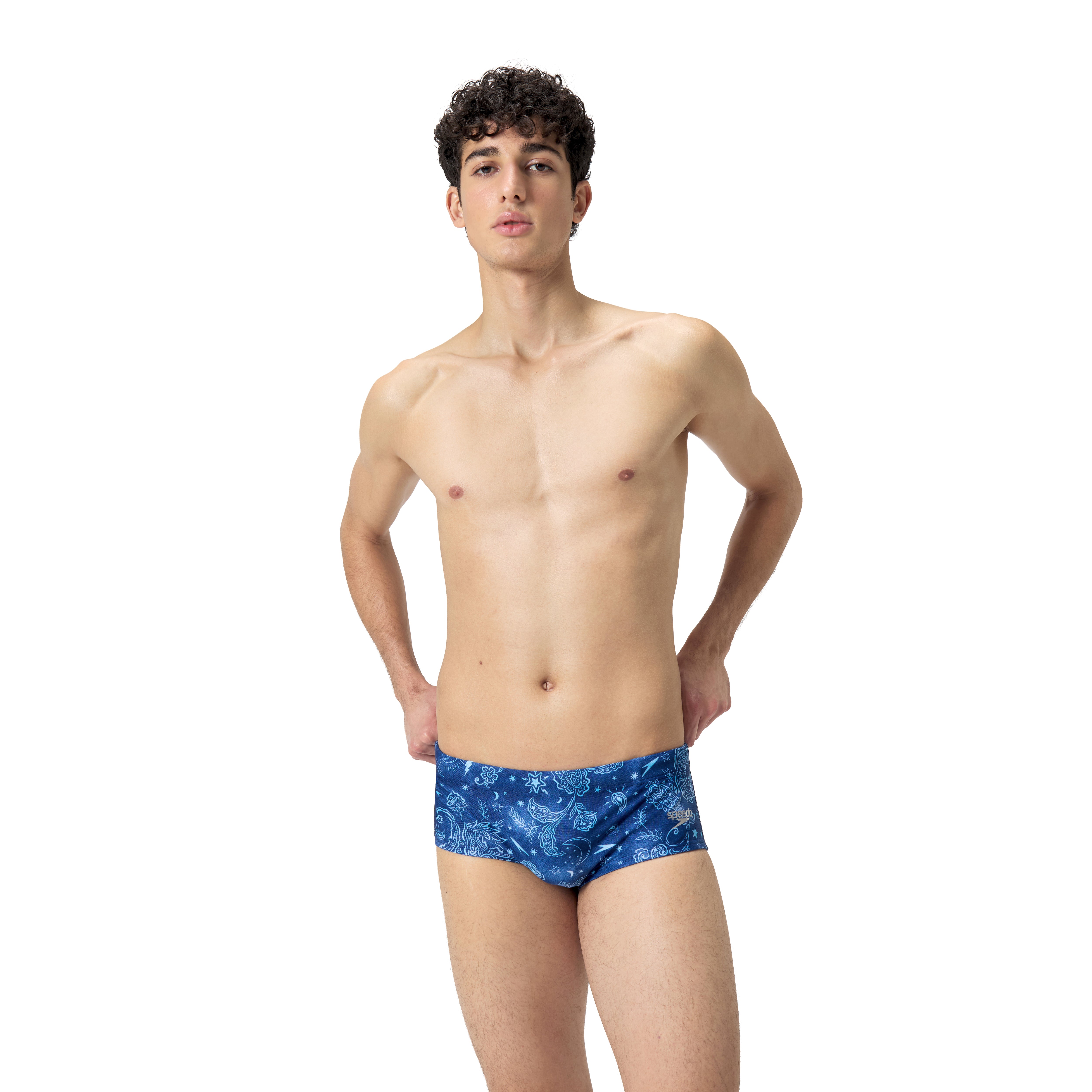 Mens 13.5cm Club Training Allover Brief