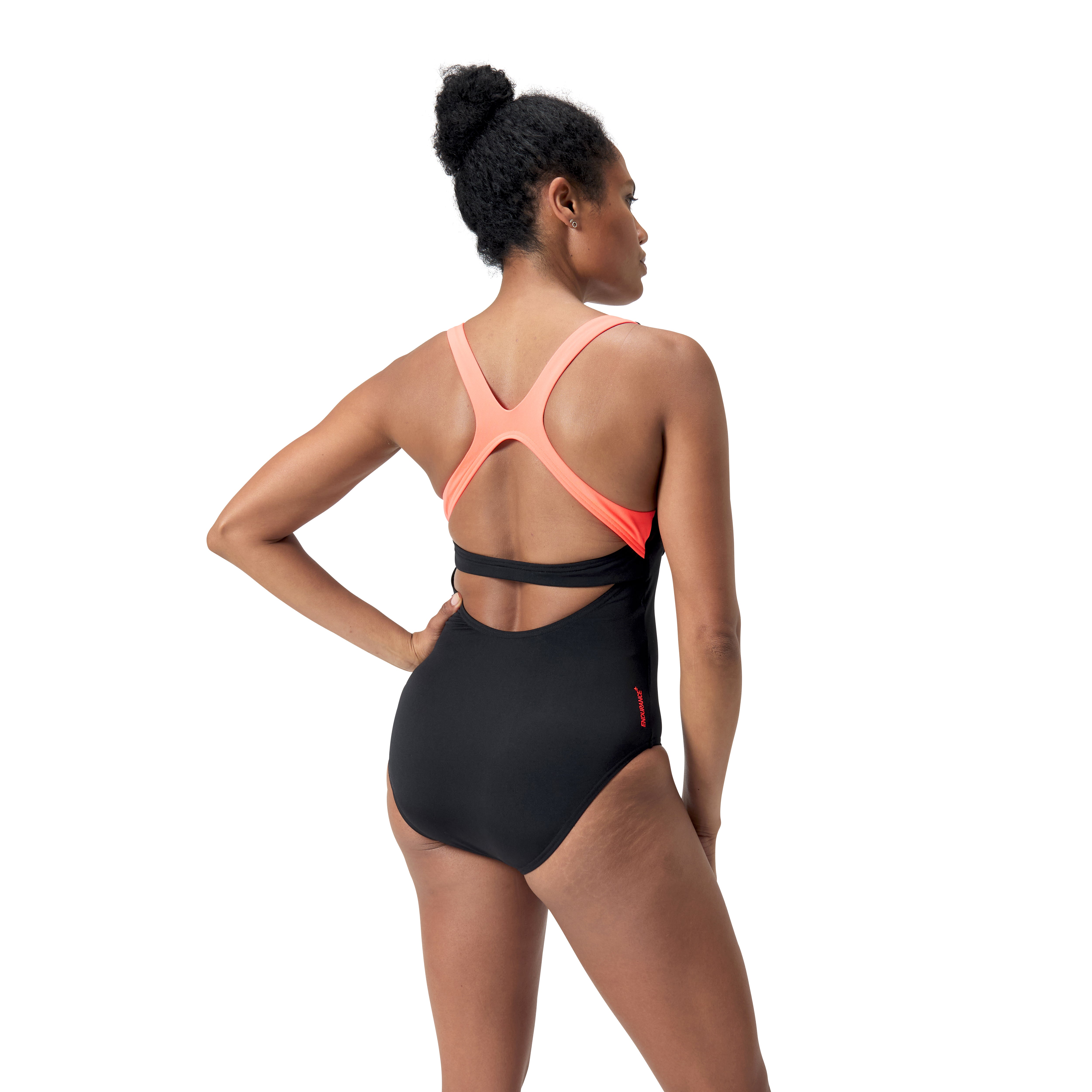 Womens Flex Band Swimsuit with Built in Swim Bra