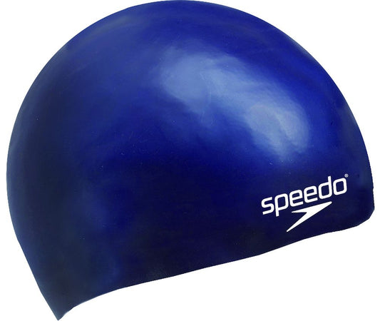 Speedo Plain Moulded Silicone Cap